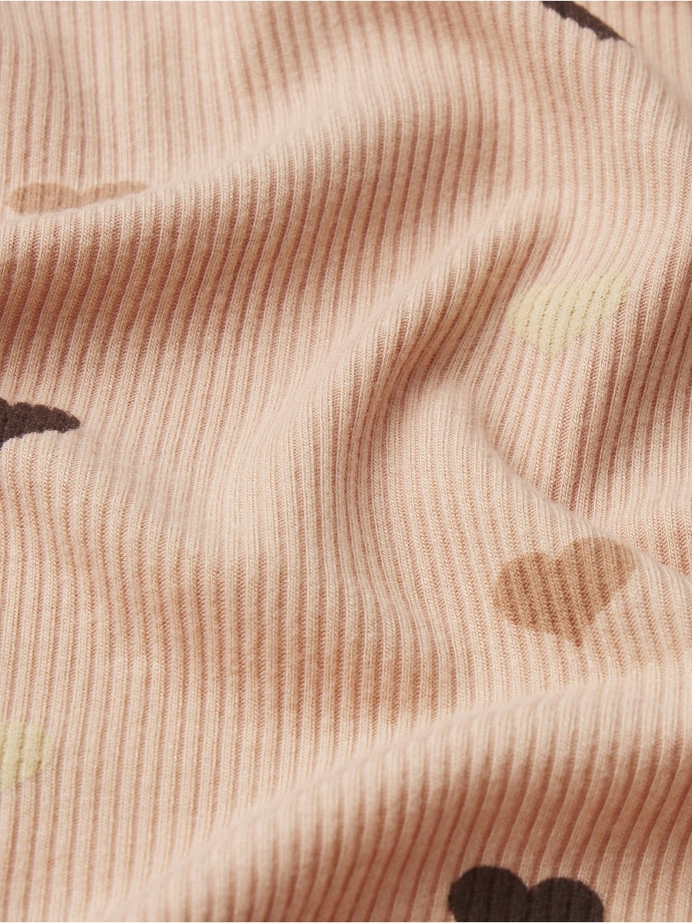 SKIMS Blush Heart-Print Long Pajama Set - Picture 5 of 9